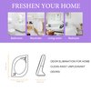 Air Freshener for Home, 4 Pack, Lavender, Odor Eliminator for Small Area Closets Bathroom Pets Strong Odor, Up to 120 Days