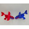 FelizWina-4 Packs Airplane 2 Launchers Toys,2 Flight Modes Airplane Launcher Toys,LED Foam Plane Toy,Outdoor Fly Toys for Boys Girls, Xmas Birthday Gifts for Kids
