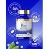 Carlyle Vitamin B12 10C00 mcg | 250 Count | Time Release Tablets | Cyanocobalamin | Vegetarian, Non-GMO, and Gluten Free Supplement