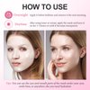 Real Deep Collagen Face Mask, Hydrating Overnight Facial Hydrogel Mask with Low Molecular Weight Collagen for Elasticity, Firming, Lifting, and Pore Minimizing, Korean Beauty Favorite, 37g x 4ea