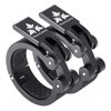 ThreeLeaves Olympic Barbell Clamps 2 Inch.Aluminum Alloy Exercise Collars For Weightlifting.Secure and Quick-Release Weight Clips for Intense Weightlifting Sessions.
