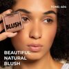 Lamel Blush Cheek Taupe Color Mini - Natural, Lightweight, Smooth, Blendable Powder - Shading & Contouring - 4 Universal Shades Powder Blush - Cruelty Free - № 404 (Taupe) - 3.8g / 0.13