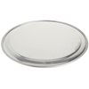 Winco 11 Inch Aluminum Winware Pizza Tray with Wide Rim