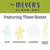 MRS. MEYER'S CLEAN DAY Liquid Hand Soap lemon verbena, 12.5 Fl Oz (Pack of 2)