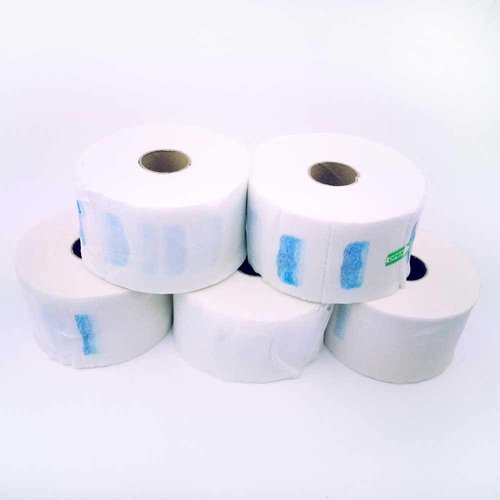 Huini Stretch 5 Rolls (One Pack) Barber Neck Strips, Stretchable, 2.76〞× 11'' Shaving Factory Barber Neck Strip CD-704
