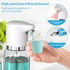 Luvan Automatic Mouthwash Dispenser for Bathroom, 25oz(750ml) Smart Mouthwash Dispenser with Cup Holder, Infrared Sensor and 2 Dispensing Levels, Rechargable Mouth Pumb Dispenser for All Age Groups