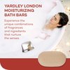 Yardley London Nourishing Bath Soap Bar Cocoa Butter, Helps Soften Dry Skin with Pure Cocoa Butter, Shea Butter & Vitamin E, 4.0 oz Bath Bar, 1 Soap Bar