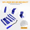 GOOACC 6PCS Auto Trim Removal Tool Kit No-Scratch Tool Kit for Car Audio Dash Window Molding Fastener Remover Tool Kit-Blue