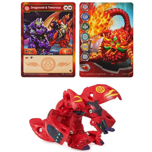 Bakugan Legends 2023 Dragonoid x Tretorous 2-inch Core Collectible Figure and Trading Cards