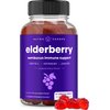 NutraChamps Elderberry Gummies with Vitamin C, Propolis & Echinacea - Immune System Support Gummy Vitamins for Adults & Kids - Max Strength 200mg Sambucus Antioxidant