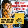Viter Energy 60mg Caffeine Gum (Peppermint Flavor, 30 Pieces) - Sugar Free, Vitamin B3, B6, B9, B12, Zero Calories, Caffeinated Energy Chews, Nootropic Focus Supplement for Men & Women