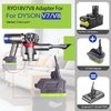 URUN 2-in-1 V7/8 Adapter for Ryobi 18V Lithium Battery Convert to for Dyson V7/8 Handheld Vacuum Cleaner Battery Compatible with V7/8 Animal V7/8 Absolute V7/8 Motorhead Pro V7/8
