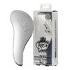RICH Hair Care Silver Glamour Satin Touch Detangling Brush- Dry and Wet Hair Brush Detangler for All Hair Types - Keeps Hair Smooth, Anti-static, Reduces Frizz for Men, Women and Kids