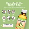 De La Cruz Avocado Oil - Expeller Pressed Pure 100% Avocado Oil for Hair and Body - Lightweight Body Oil for Dry Skin - 2 FL. OZ. (2 Bottles)