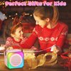 Mini Karaoke Machine for Kids,Bluetooth Light Up Speaker with 2 Portable Microphones Wireless,Kids Karaoke Machine Toys Gifts for kids 3-12 Home Party Gifts (Pink 2 Mics)