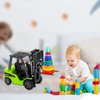 Gemini&Genius Forklift Truck Toys Engineering Vehicle 1/50 Scale Diecast Fork Truck Construction Alloy Warehouse Vehicle Models Toys for Kids (Green)
