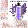 AIJIMEI Monomer Acrylic Nail Liquid Nail Monomer Liquid, Acrylic Nail Monomer Liquid Nail Extension Monomer Acrylic Nail Liquid for Nail Art Nail System Nail Liquid Monomer(75ml/2.5fl.oz)