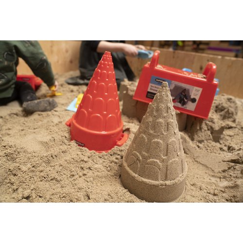 Superio Sandcastle Building Kit Snow Brick Maker Sand Castle Molds Snow Sand Beach Toys for Kids and Adults Igloo Snow Block Form for Snow Forts or Sandbox Play Sand Toys Outdoor Fun Beach Essentials