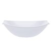 Exquisite Pack Of 8 Disposable Plastic Serving Bowls Plastic For Parties Oval | 32 Oz Clear Plastic Bowls For Parties I Disposable Serving Bowls For Salad Bar Buffet | Serving Bowl For Candy & Chips