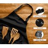Utopia Kitchen 2 Pack Bib Apron, Adjustable with 2 Pockets, Water and Oil Resistant, Cooking Kitchen Chef Apron for Women Men