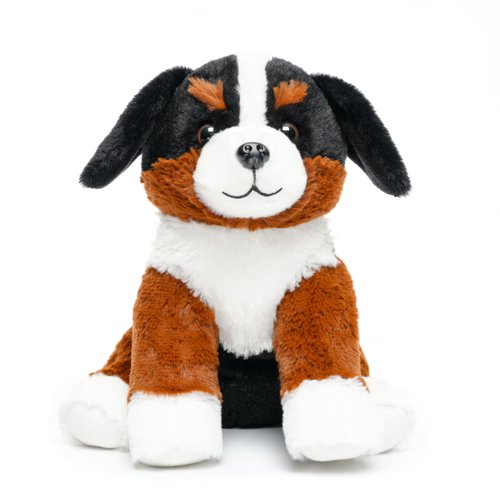WEIGEDU Bernese Mountain Dog Stuffed Animals Puppy Plush Toys for Boy Girl Kids Gift Birthday, 12 inches