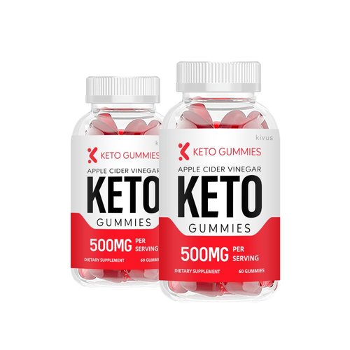 kivus Keto Gummies - Keto Gummies Apple Cider Vinegar Keto Gummies (2 Pack, 120 Gummies)