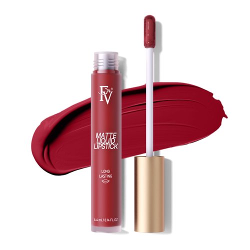 FV High Pigment Matte Liquid Lipstick, Long-Lasting, Smudge-Proof, Waterproof, Vegan Formula Lips...