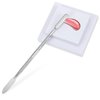 Oruola 100 Sheets Disposable Nail Art Palette Paper,Paper Palette Makeup Mixing,2 Sizes of Waterproof Portable Nail Art Palette with Stainless Cosmetic Spatula for Makeup Nail Gel Mixing Home Salon