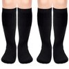 Toddler Knee High Socks for Girls Kids Soccer Socks Kids 4-6 Black Soccer Socks Boys Soccer Socks Youth Football Socks