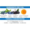 Immunia Vision. Lutein & Wild Blueberry, Elderberry Concentrate. Eye Health Antioxidant Supplement. Concentrated Formula. Delicious Taste. 5 ml/Day. (3-Pack)
