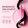 HIMALAYA PINKSALT Scalp Rejuvenating In-Shower Treatment - Christmas Gift, Stocking Stuffer, Rinse Out Moisturizing Hair Treatment, Collagen, Hyaluronic Acid, Rosemary, Silicone/Sulfate Free - 8.4floz