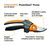 Fiskars Ratchet Pruning Shears, UltraBlade Softgrip 3/4-Inch Bypass Pruner, PowerGear2 Design That Provides 3X More Power on Every Cut