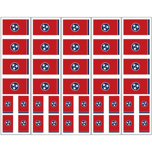 40 Tattoos: Tennessee State Flag, Party Favors