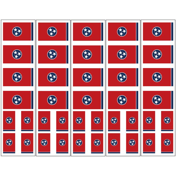 40 Tattoos: Tennessee State Flag, Party Favors