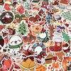 AOWDIAO Christmas Stickers 200 Pcs Cute Merry Christmas Vinyl Stickers for Water Bottles Scrapbooking Crafts Funny Christmas Holiday Stickers for Kids Teens Aduts