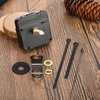 Hicarer 28 mm Long Shaft Quartz Clock Movement Clock Parts Repair Kit (Black)