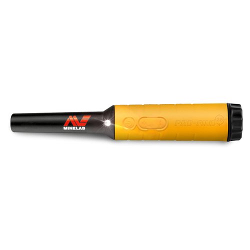 Minelab PRO-FIND 35 Waterproof Pinpointer Metal Detector for Experts with Tone ID & Adjustable Sensitivity (Built-in Flashlight, Holster & Lanyard Included)