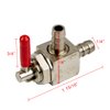 Raider 07-7118 Universal 90-Degree Turn Fuel Shut Off Valve - Fits 1/4" Line