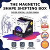 SHASHIBO Meow Wolf- Shape Shifting Box - Award-Winning, Patented Magnetic Puzzle Cube w/ 36 Rare Earth Magnets - Fidget Transforms Into Over 70 Shapes (Dryer Portal)