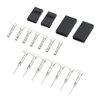 WMYCONGCONG 900 PCS Universal Servo Cable Wire Connector Male Female Crimping Pin Kit Compatible with JR Hitec Servo Connector