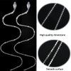 2 PCS Full Rhinestone Snake Hair Chains Sparkle Long Tassel Crystal Headband Hair Accessories Jewelry, Punk Tassel Hair Clips Silver Decorative Hair Clips for Women Girls Wedding Party Nightclub Party