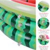 Kiddie Pool, Watermelon 3 Ring Inflatable Pool for Kids, Ideal Water Pool in Summer, 45 Inches Inflatable Swimming Pool, for Ages 3+