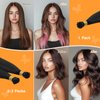DOORES I Tip Hair Extensions, Jet Black 50g/100s 14 Inch, I Tip Remy Hair Extensions Natural Hair Extensions Cold Fusion Hair Extensions Silky Smooth Hair Extensions Straight Hair Extensions for Women