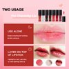 TEEROVA Lip Glow Oil, Hydrating Lip Oil Gloss, No-sticky Moisturizing & Nourishing Lip Plumper Gloss (#1 Coral)