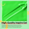 modelones Neon Green Gel Nail Polish, 1 Pcs 15 ML Bright Green Gel Polish Soak Off U V LED Nail Polish Nail Art Starter Manicure Salon DIY at Home