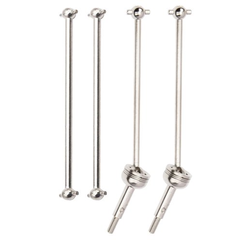 Vgoohobby RC Metal CVD Drive Shaft Dogbone Joint Front Rear Set Upgrade Parts Compatible with WLtoys 144001 1/14 RC Car