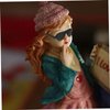 SEWACC 60pcs Doll Sunglasses Mini Sunglasses for Crafts Miniature Black Sunglasses Doll Dress up Eyeglasses Mini Doll Costume Accessories for Dollhouse Decoration