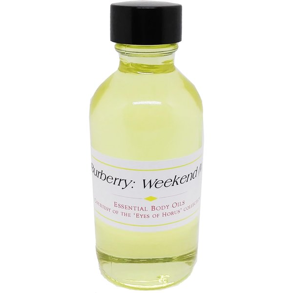 Barnberry: Weekend - Type For Women Scented Body Oil Fragrance [Regular Cap - Gold - 2 oz.] - ID#24622