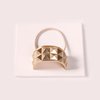 The Hair Edit Gold Pyramid Cuff Hair Tie
