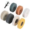 Amacupid Buffing Polishing Wheel Kits 3 inch, for Mini Bench Grinder、Electric Dril. Sharpening Knives Rust Removal Polishing.for Home DIY Grinding Polishing